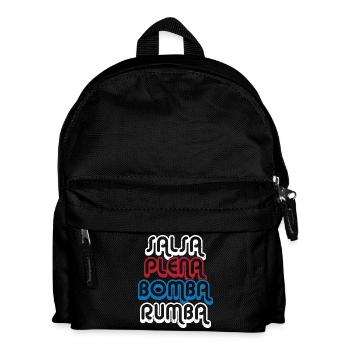 Salsa Dancer Dancer - Kids' Backpack - black - Front