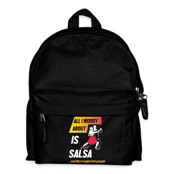Salsa Dancer Dancer - Kids' Backpack - black - Front