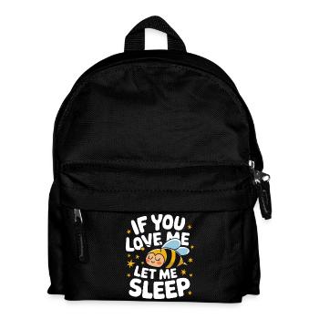 honey bee beekeeper bees bee - Kids' Backpack - black - Front