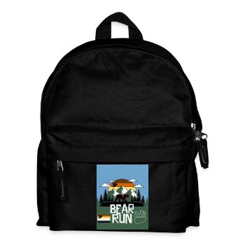 schwule Bären - Kinder Rucksack - Schwarz - Vorne