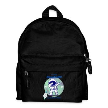 4th class done – departure into the future 2025 - Kids' Backpack - black - Front