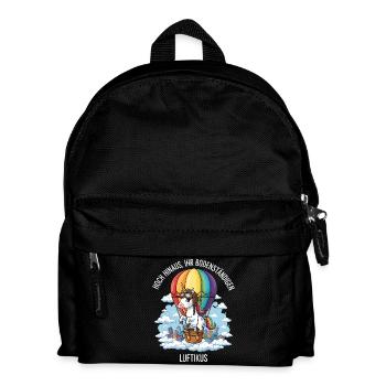 Licorne Luftikus - Sac à dos Enfant - noir - Devant