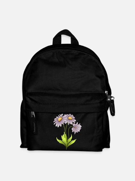 Fleur - Sac à dos Enfant - noir