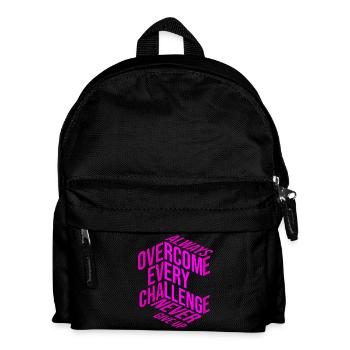 N’abandonnez jamais - Sac à dos Enfant - noir - Devant