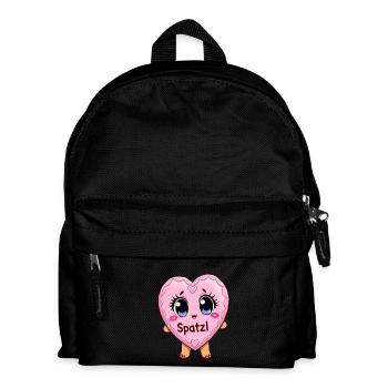 Octobre Volksfest Spatzl Pain d’épice Coeur Petite amie - Sac à dos Enfant - noir - Devant