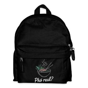 Pho Real Vietnamese Soup Pho - Kids' Backpack - black - Front