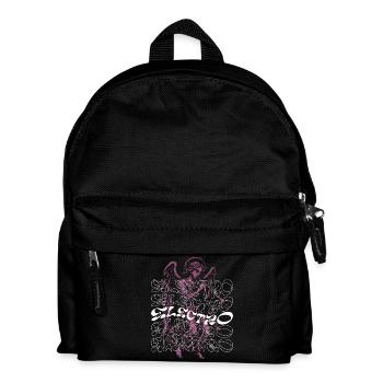 Electronic music with Heavenly Angel design - Kids' Backpack - black - Front
