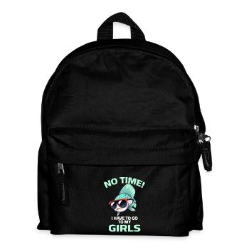 Guppy Fish Aquarium Aquarian Ornamental Fish Breeding - Kids' Backpack - black - Front