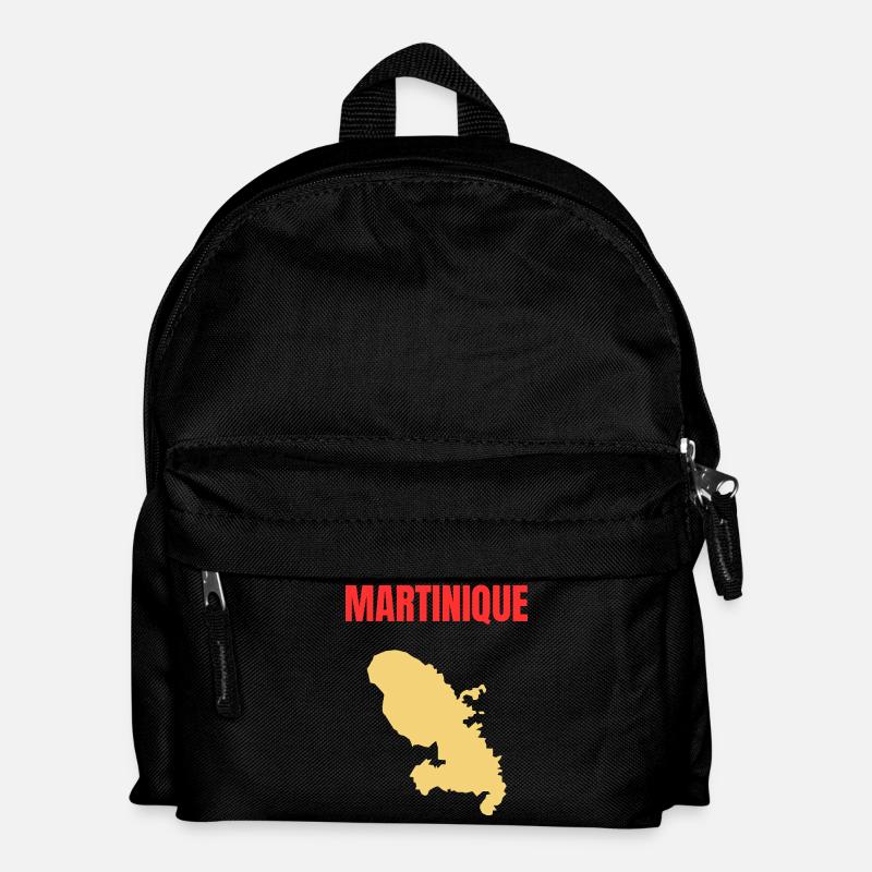 Martinique – West Indies T-shirt - Kids' Backpack - black