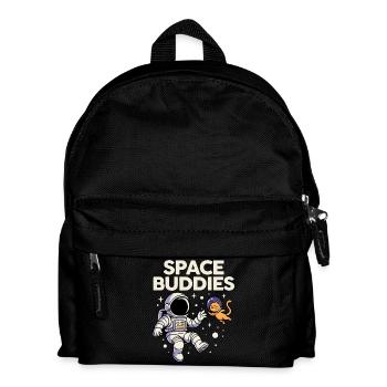 Amis de l’espace : Chat astronaute - Sac à dos Enfant - noir - Devant