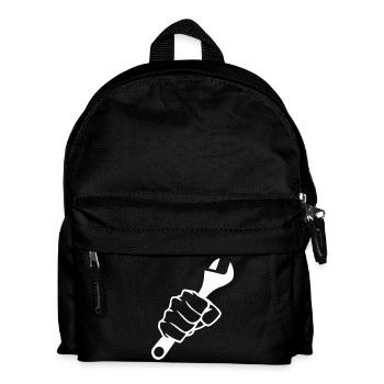 Force des poings et du tournevis - Sac à dos Enfant - noir - Devant