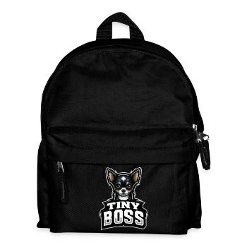 Petit chien, grande personnalité - Sac à dos Enfant - noir - Devant