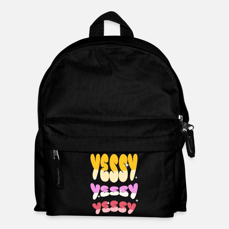 Yessy Name Yesenia Yessi - Kids' Backpack - black