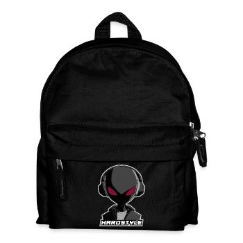 Hardstyle Alien – Conception musicale au casque - Sac à dos Enfant - noir - Devant