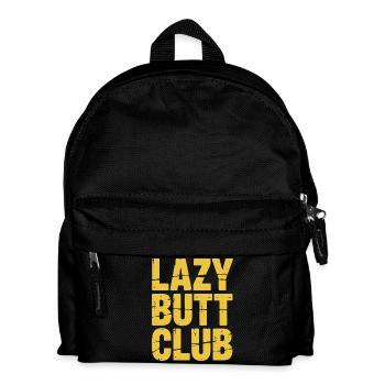 Lazybuttclub Gym Fitness Workout - Kids' Backpack - black - Front