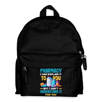 Apotheker Pharmazeutisch-technischer - Kinder Rucksack - Schwarz - Vorne