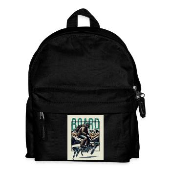 Réunion du conseil d’administration du snowboard - Sac à dos Enfant - noir - Devant