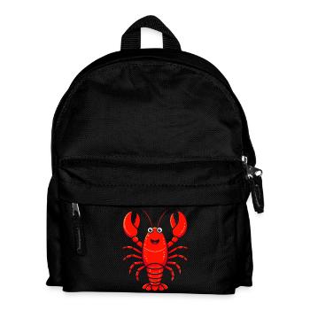 Costume de homard Crabe Animal de mer Animal sous-marin - Sac à dos Enfant - noir - Devant