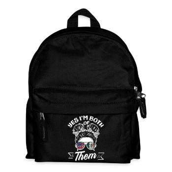 Mexiko Stolz & Heimat Mexikaner Mexico Flagge - Kinder Rucksack - Schwarz - Vorne