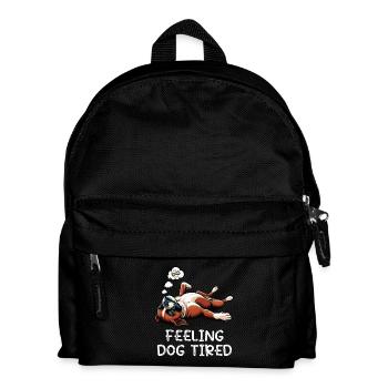 Feeling Dog Tired Boxer Boxer Dog German Boxer - Kids' Backpack - black - Front