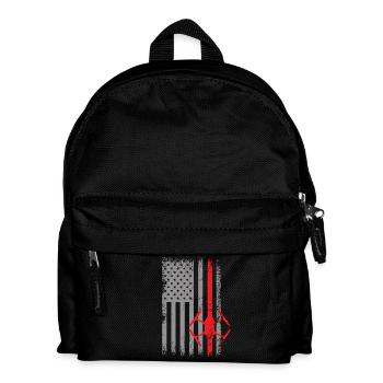 USA Drone Pilot Flying Drones Drone Fpv - Kids' Backpack - black - Front