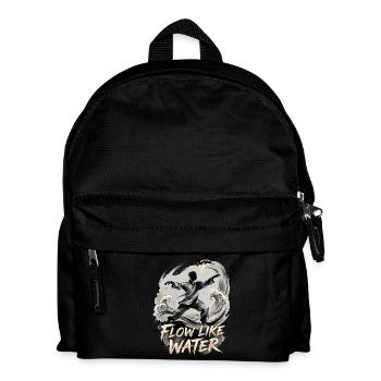 Flow Like Water Tai Chi - Kids' Backpack - black - Front