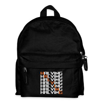 Halving Bitcoin - Kids' Backpack - black - Front