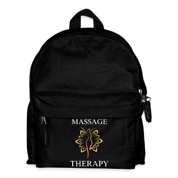Massage Therapist Healing Touch Massage Therapy - Kids' Backpack - black - Front