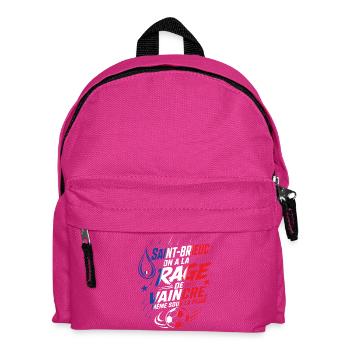 Saint-Brieuc Rage Pluie - Kinder Rucksack - Fuchsia - Vorne