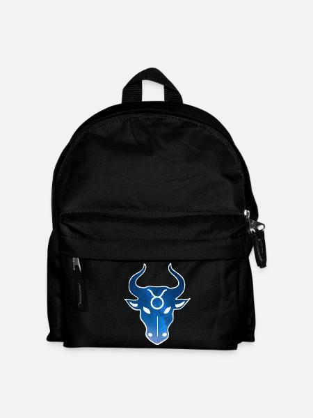 Taureau et univers - Sac à dos Enfant - noir