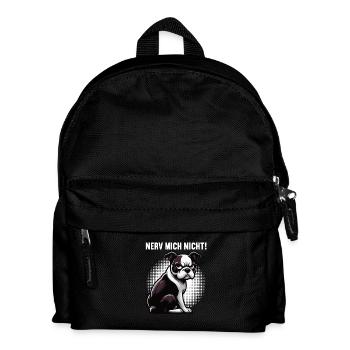 Nerv Mich Nicht Boston Terrier Boston terrier hund - Kinder Rucksack - Schwarz - Vorne