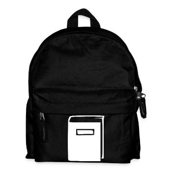 White Book - Kids' Backpack - black - Front
