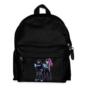 Sarkazzy & Misty Cyberpunk Skelett Duo - Kinder Rucksack