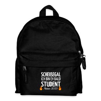 Je m’en fous je serai bientôt étudiant de toute façon - Abitur 2025 - Sac à dos Enfant - noir - Devant