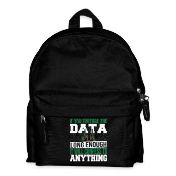 Data Analysis Data Integration Data Science - Kids' Backpack - black - Front