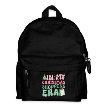 Le dicton de Noël à l’époque de mes achats de Noël - Sac à dos Enfant - noir - Devant