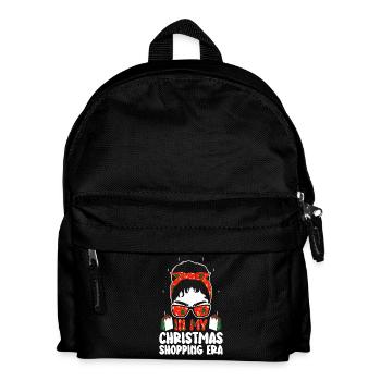 Le dicton de Noël à l’époque de mes achats de Noël - Sac à dos Enfant - noir - Devant