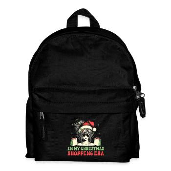 Le dicton de Noël à l’époque de mes achats de Noël - Sac à dos Enfant - noir - Devant