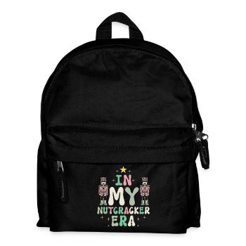 Christmas Xmas Saying In My Nutcracker Era - Kids' Backpack - black - Front