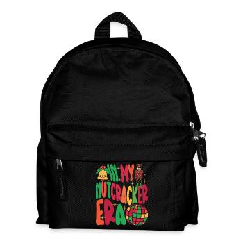 Christmas Xmas Saying In My Nutcracker Era - Kids' Backpack - black - Front