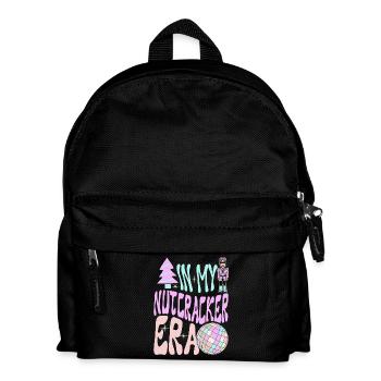 Christmas Xmas Saying In My Nutcracker Era - Kids' Backpack - black - Front