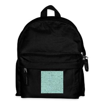 Math Equation Pattern, Math Formula Lover Gift - Kids' Backpack - black - Front