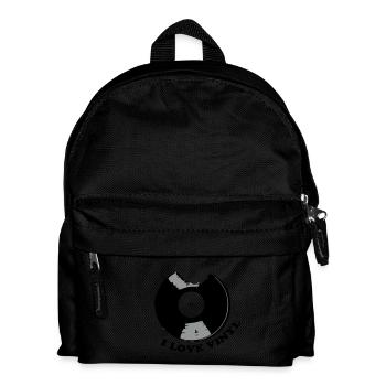 I Love Vinyl - Sac à dos Enfant - noir - Devant