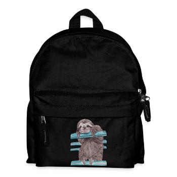 Hey mr sloth - Kinder Rucksack - Schwarz - Vorne
