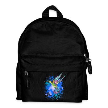 Humming-bird - Kids' Backpack - black - Front