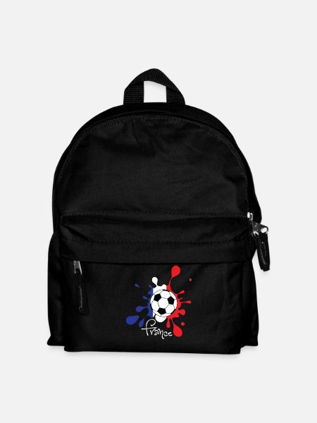 Football - France Coupe du Monde Coupe du Monde WC - Sac à dos Enfant - noir