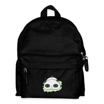 Panda - Kinder Rucksack - Schwarz - Vorne