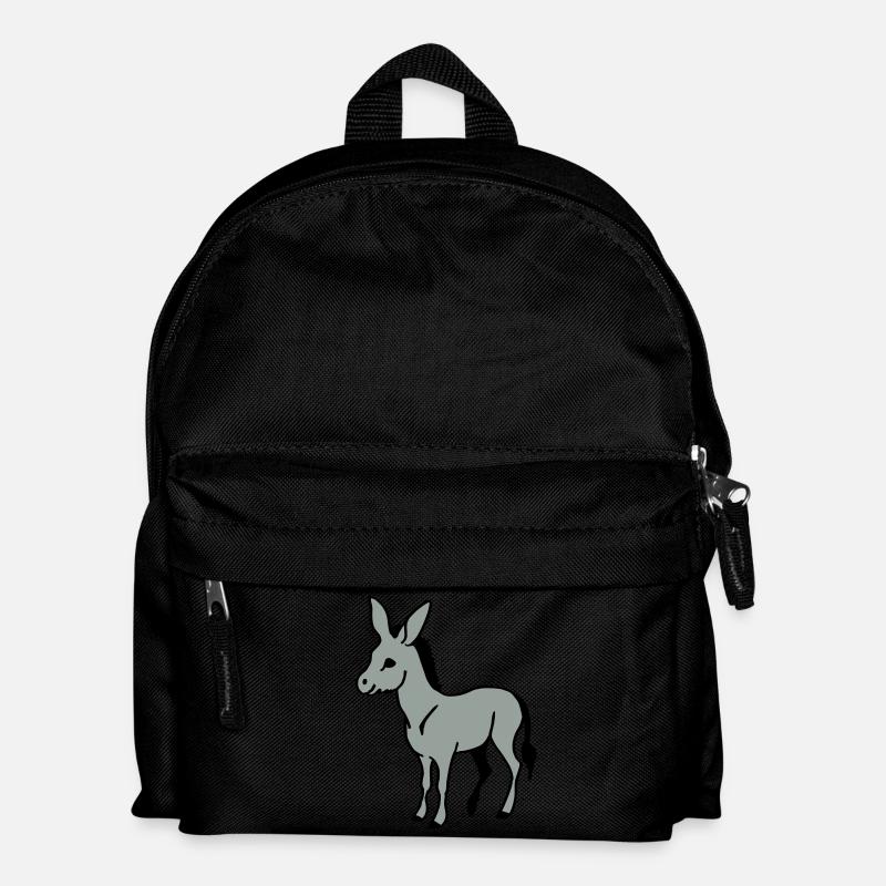 Âne - Sac à dos Enfant - noir