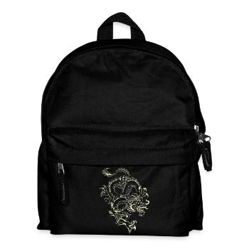 Chinese dragon 21 by DK - Kids' Backpack - black - Front