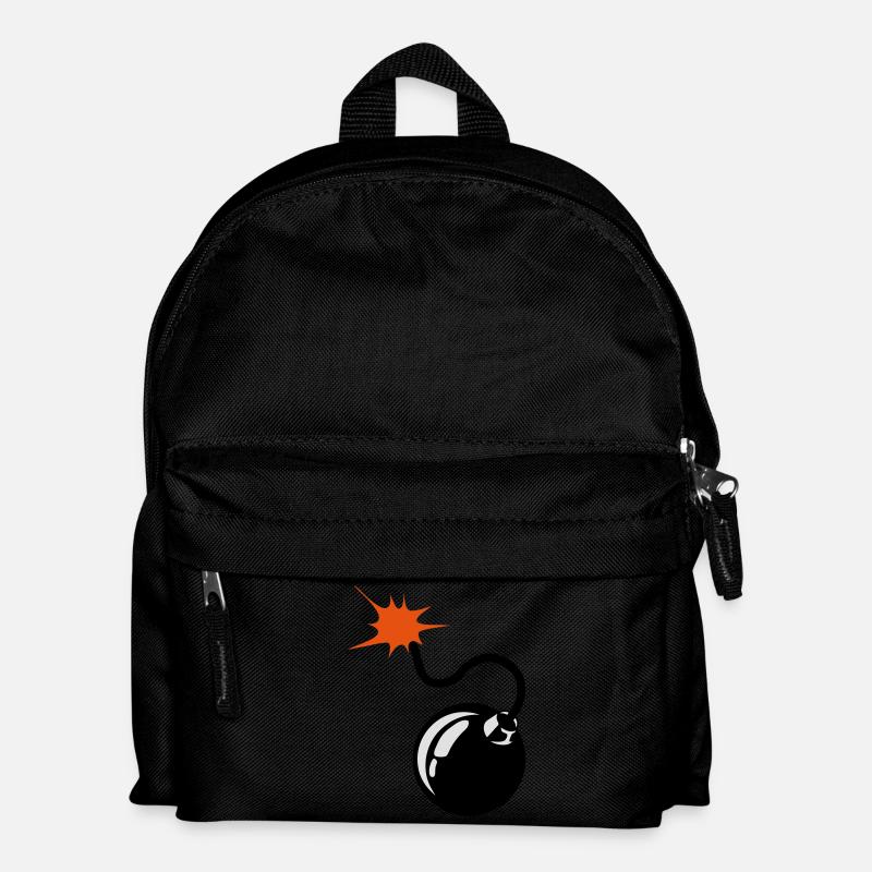 Bombe Bombe Docht 9072 - Kinder Rucksack - Schwarz